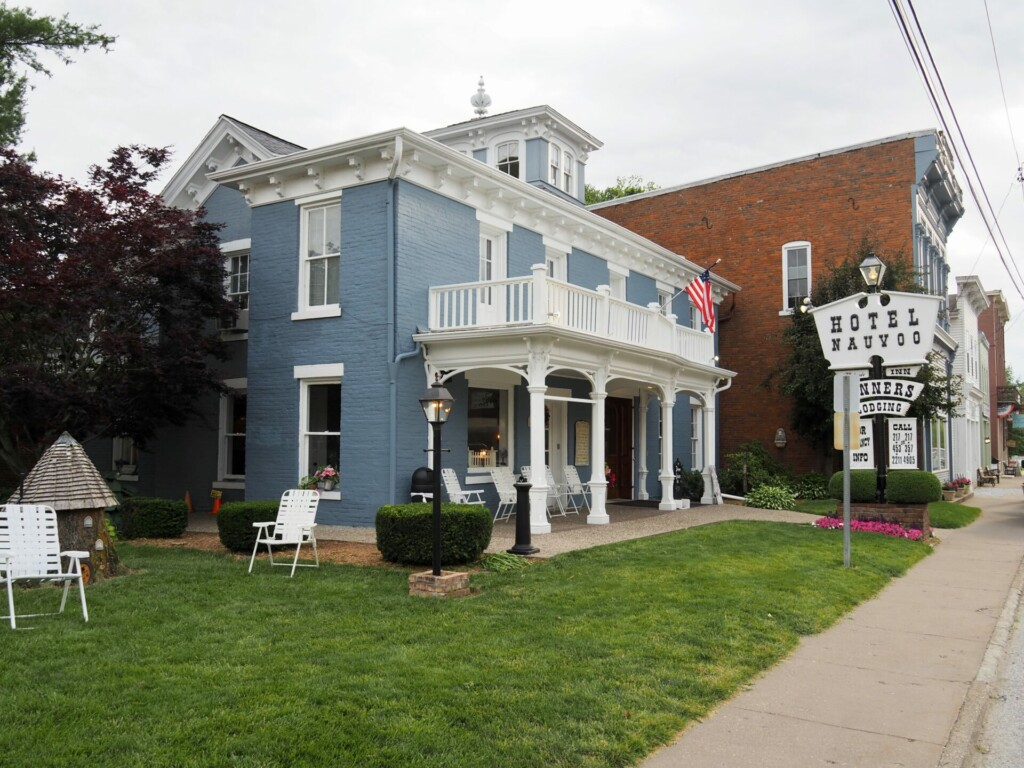 Historic Hotel Nauvoo Illinois USA