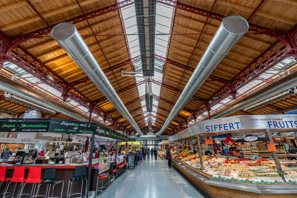 Marché Couvert Colmar Frankreich