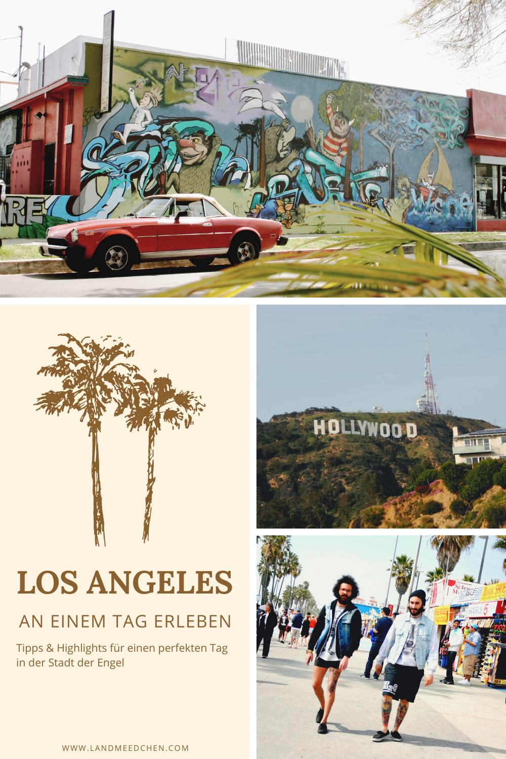 Los Angeles an einem Tag erleben Pinterest