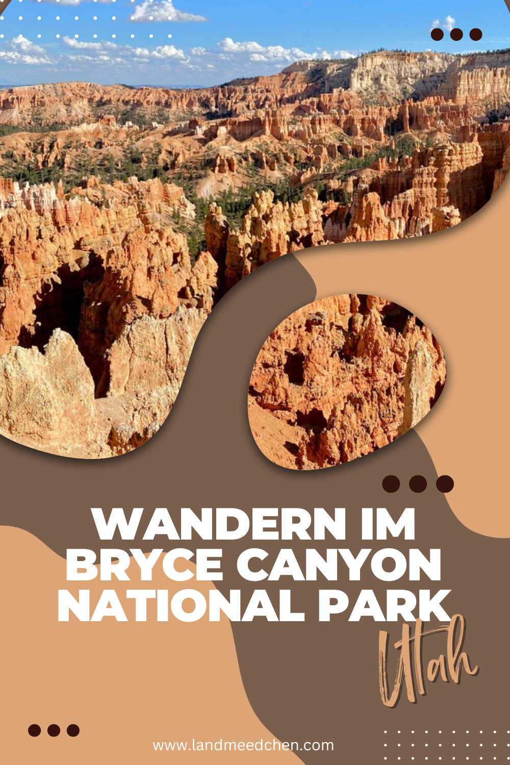 Wandern im Bryce Canyon National Park Pinterest