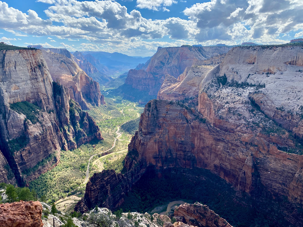 Observation Point Zion National Park Lookout